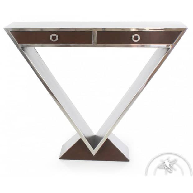 Console design rectangulaire