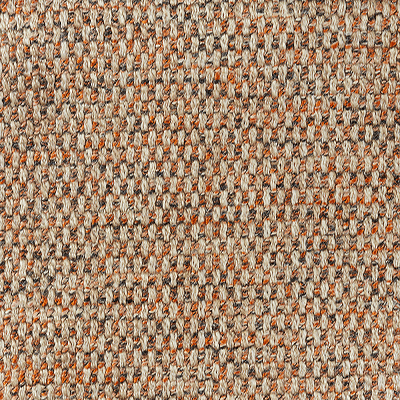 Tissu chiné beige, gris et orange - Padova