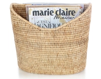 Porte revues en rotin naturel