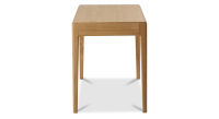 Bureau design en chêne teinte naturelle L80 cm