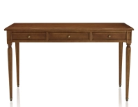 Antique Louis XVI style desk wood top L130 cm
