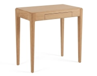 Bureau design en chêne teinte naturelle L80 cm
