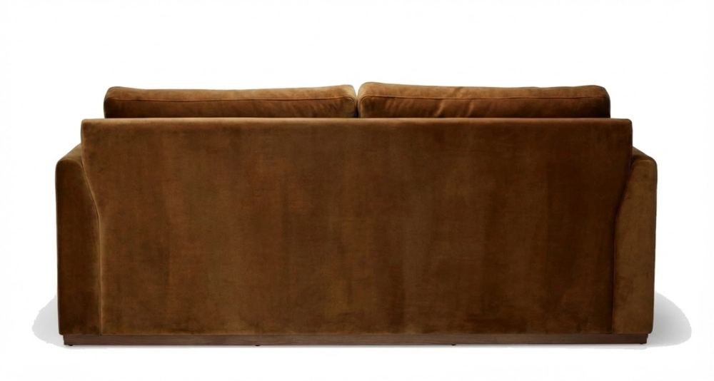 3-seater convertible sofa beige mottled fabrics