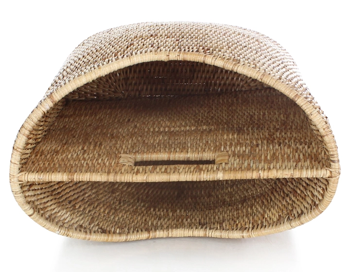 Porte revues en rotin naturel