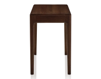 Bureau design en chêne teinte marron foncé L100 cm