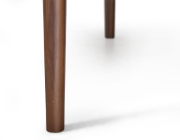 Bureau design en noyer teinte naturelle L80 cm