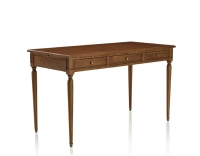 Antique Louis XVI style desk wood top L130 cm