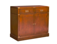 Small marine sideboard cherry-stained wood