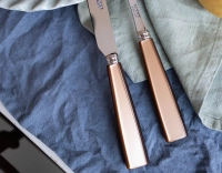 Ménagère 24 pièces caramel