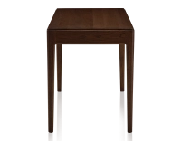 Bureau design en chêne teinte marron foncé L150 cm