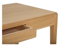 Bureau design en chêne teinte naturelle L100 cm