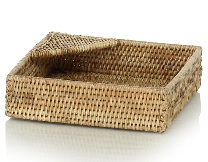 Range serviettes en rotin naturel
