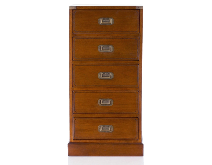 Chiffonnier marine bois teinte merisier