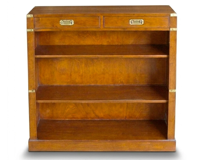 Etagère marine grand modèle bois teinte merisier L100xH110 cm
