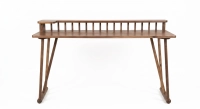 Bureau design en noyer l150 cm