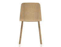 Chaise design en chêne teinte de bois naturelle