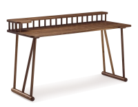 Walnut design desk 100 cm