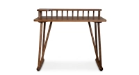 Bureau design en noyer l100 cm