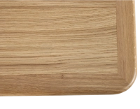 Table basse rectangulaire en chêne teinte naturelle 100x50 cm 100x50 cm