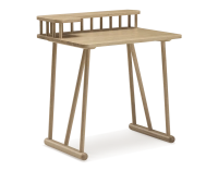 Oak design desk natural tint L80 cm