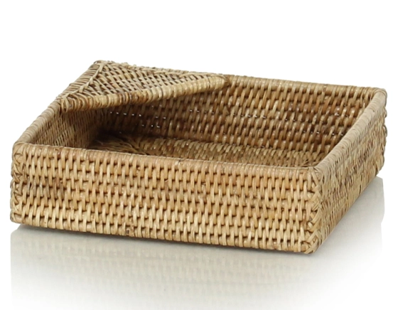 Range serviettes en rotin naturel