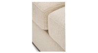 Canapé convertible 3 places tissus chiné beige