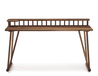 Walnut design desk 80 cm