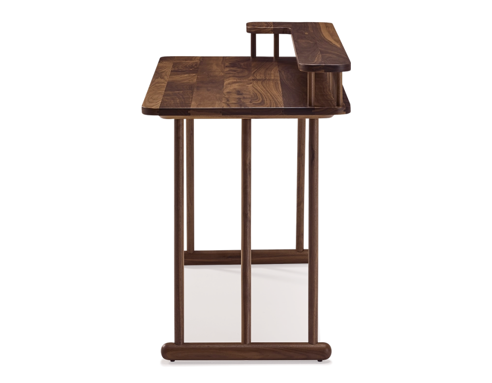 Walnut design desk 100 cm