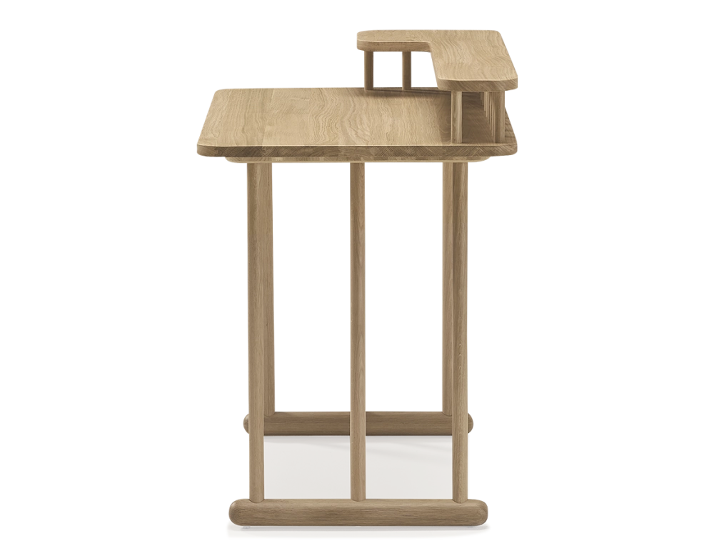 Oak design desk natural tint L80 cm