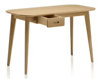 Bureau scandinave en chêne teinte naturelle L150 cm