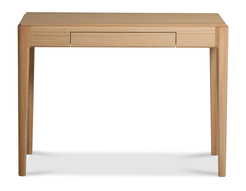 Oak design desk natural tint L100 cm