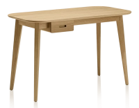 Bureau scandinave en chêne teinte naturelle L150 cm
