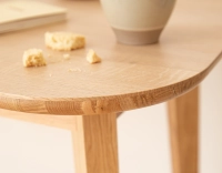 Bureau scandinave en chêne teinte naturelle L150 cm