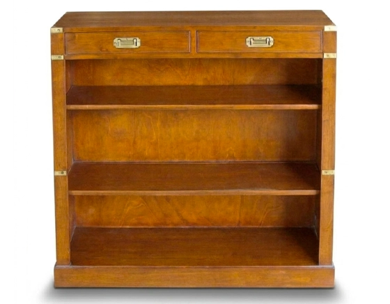 Etagère marine grand modèle bois teinte merisier L100xH110 cm