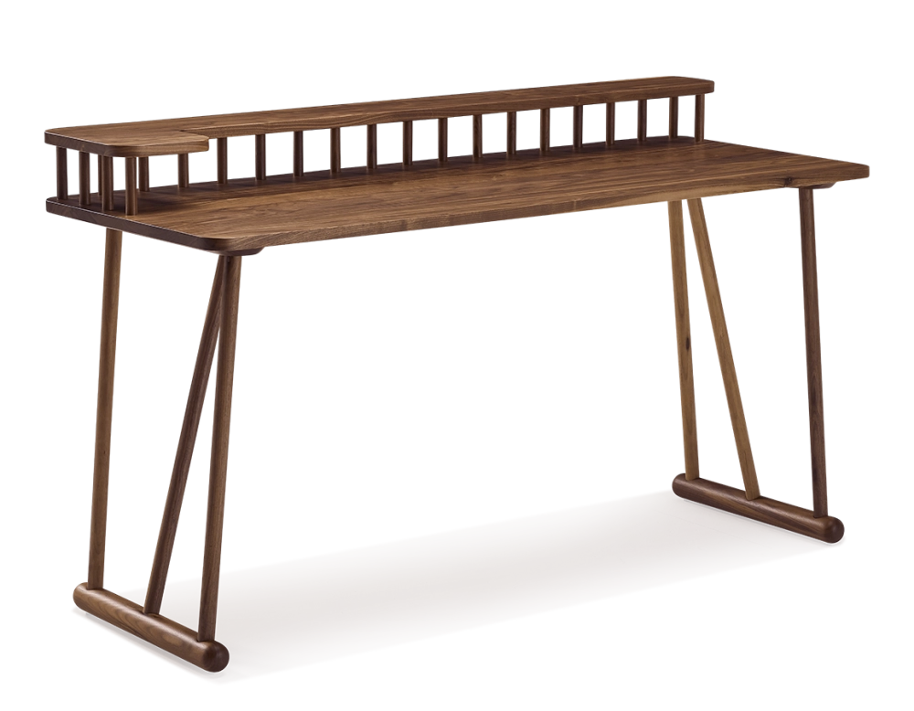 Walnut design desk 100 cm