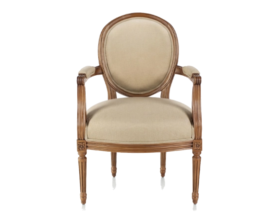Fauteuil ancien style Louis XVI