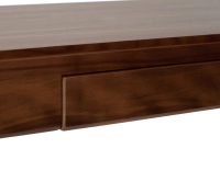 Bureau design en noyer teinte naturelle L100 cm