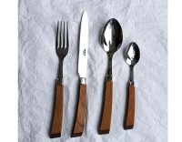 Ménagère 24 pièces en bois stratifié