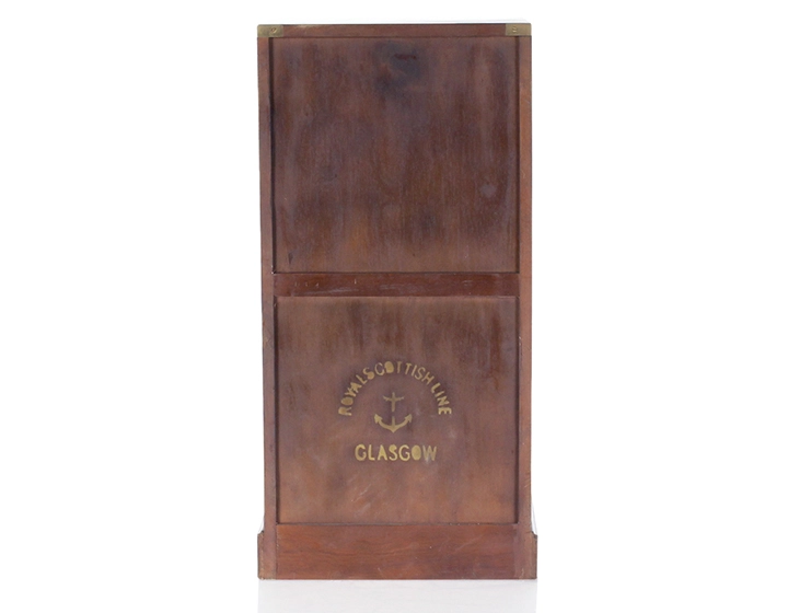 Chiffonnier marine bois teinte merisier