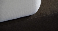 Canapé design tissu en laine bouillie marron