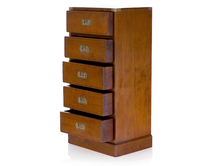 Chiffonnier marine bois teinte merisier