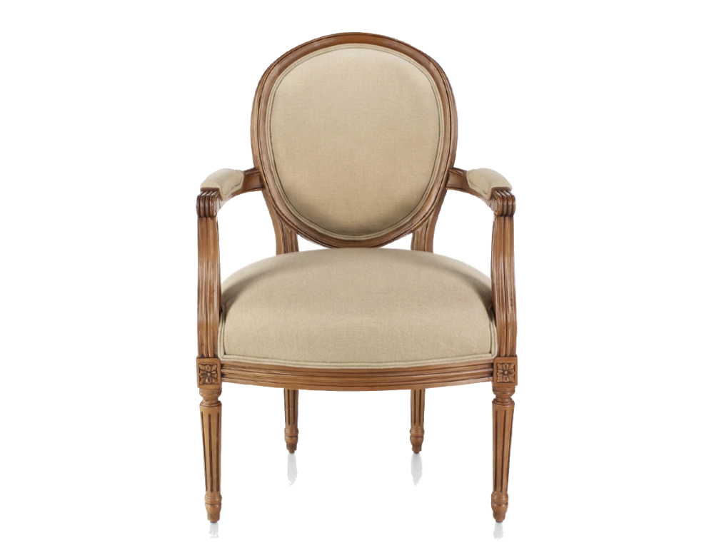 Fauteuil ancien style Louis XVI