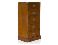 Chiffonnier marine bois teinte merisier