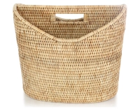 Porte revues en rotin naturel