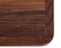 Table basse rectangulaire en noyer teinte naturelle 100x50 cm 100x50 cm