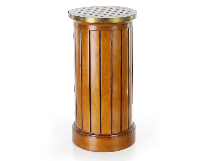 Table d'appoint somno bois teinte merisier et plateau bois