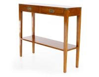 Console marine bois teinte merisier