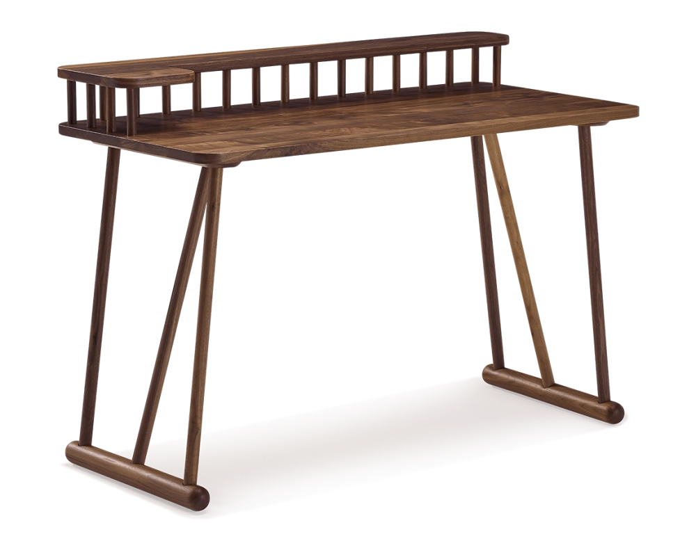 Walnut design desk 150 cm