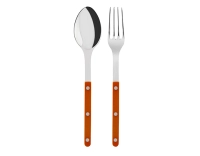 Couverts de service orange