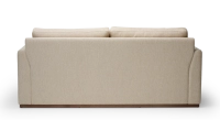 Canapé design 3 places tissu chiné beige